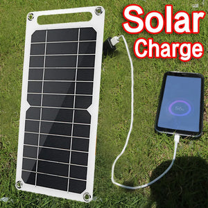 5V 10W Solar Panel USB Portable Solar System Cell Phone Charger Battery Module Power Panel Enlarged / Chargeur portable solaire pour téléphone 5V 10W