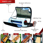 Charger l&#39;image dans la galerie, Portable Solar Oven Grill, 4.5L, BBQ Cooker Kit / Four solaire portable
