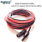 Charger l&#39;image dans la galerie, Solar Cable 10mm²/6mm²/4mm²/2.5mm² 8-14AWG, Black/Red, PVC Insulated for PV Panels
