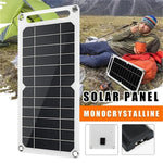 Charger l&#39;image dans la galerie, 5V 10W Solar Panel USB Portable Solar System Cell Phone Charger Battery Module Power Panel Enlarged / Chargeur portable solaire pour téléphone 5V 10W
