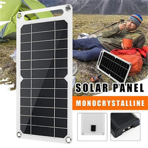 5V 10W Solar Panel USB Portable Solar System Cell Phone Charger Battery Module Power Panel Enlarged / Chargeur portable solaire pour téléphone 5V 10W